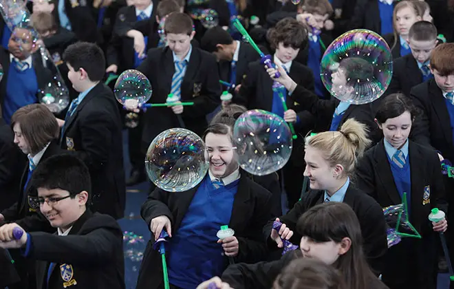 largest practical science lesson