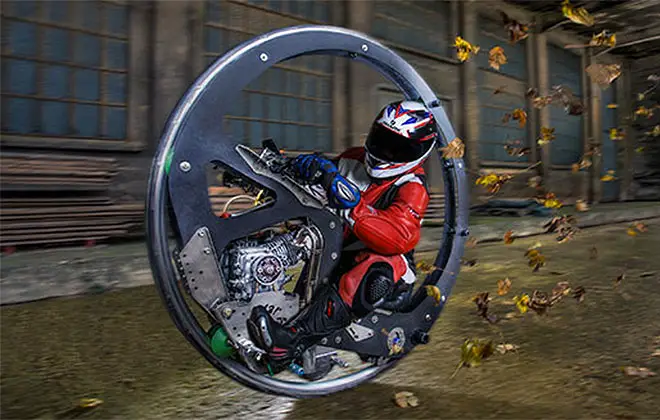 Kevin Scott on Monowheel