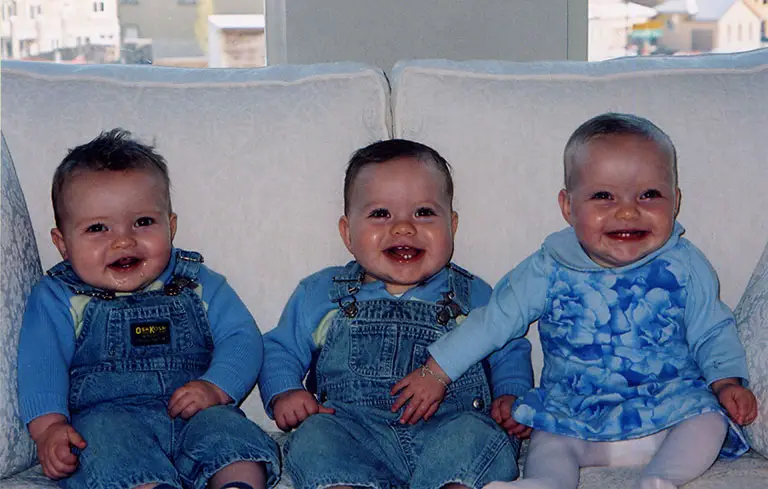 Heaviest birth - triplets (current)