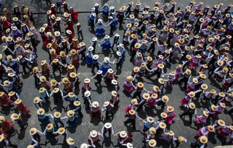 Largest Peruvian folk dance