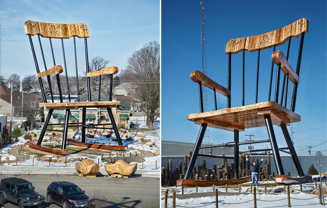 largest rocking chair