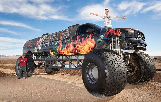 Longest monster truck