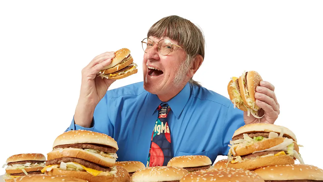 Most Big Mac® burgers eaten in a lifetime