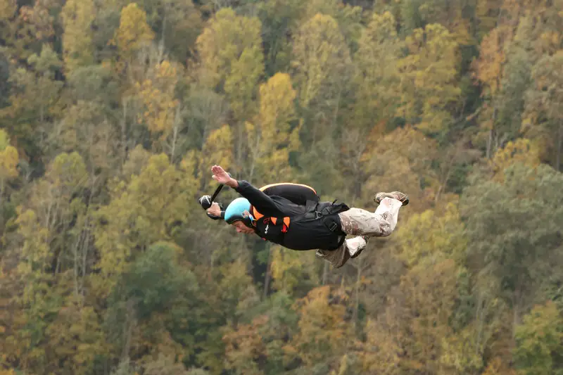 Oldest BASE jumper