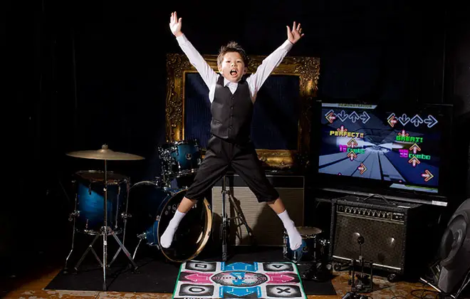 Youngest gamer to achieve a perfect score on Dance Dance Revolution